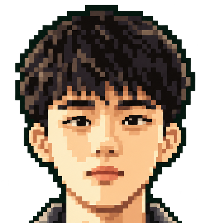 Pixel portrait of the fan-made Kimchi character